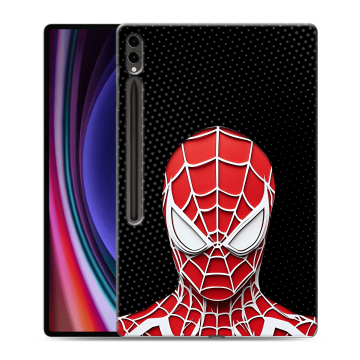 Силиконовый чехол на Samsung Galaxy Tab S9 Ultra с принтом человек паук spiderman Силиконовый чехол на Samsung Galaxy Tab S9 Ultra с принтом человек паук spiderman