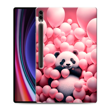 Силиконовый чехол на Samsung Galaxy Tab S9 Ultra с принтом Панда Силиконовый чехол на Samsung Galaxy Tab S9 Ultra с принтом Панда