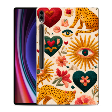 Силиконовый чехол на Samsung Galaxy Tab S9 Ultra с принтом Модный принт