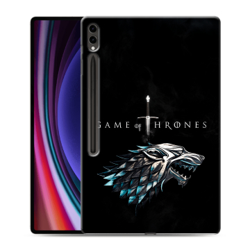 Силиконовый чехол на Samsung Galaxy Tab S9 Ultra с принтом Игра Престолов Game Thrones Силиконовый чехол на Samsung Galaxy Tab S9 Ultra с принтом Игра Престолов Game Thrones