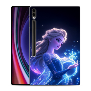 Силиконовый чехол на Samsung Galaxy Tab S9 Ultra с принтом Холодное сердце Frozen Силиконовый чехол на Samsung Galaxy Tab S9 Ultra с принтом Холодное сердце Frozen