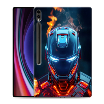 Силиконовый чехол на Samsung Galaxy Tab S9 Ultra с принтом IronMan Железный человек Силиконовый чехол на Samsung Galaxy Tab S9 Ultra с принтом IronMan Железный человек