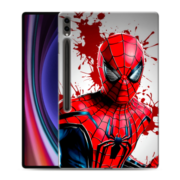 Силиконовый чехол на Samsung Galaxy Tab S9 Ultra с принтом Spiderman Человек паук Силиконовый чехол на Samsung Galaxy Tab S9 Ultra с принтом Spiderman Человек паук