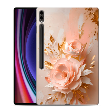 Силиконовый чехол на Samsung Galaxy Tab S9 Ultra с принтом женский