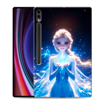 Силиконовый чехол на Samsung Galaxy Tab S9 Ultra с принтом Холодное сердце Frozen Силиконовый чехол на Samsung Galaxy Tab S9 Ultra с принтом Холодное сердце Frozen
