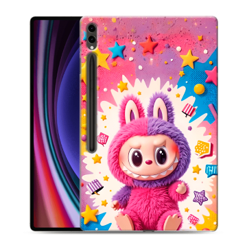 Силиконовый чехол на Samsung Galaxy Tab S9 Ultra с принтом Labubu Лабубу Силиконовый чехол на Samsung Galaxy Tab S9 Ultra с принтом Labubu Лабубу