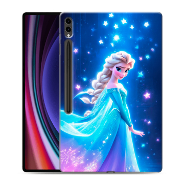Силиконовый чехол на Samsung Galaxy Tab S9 Ultra с принтом Холодное сердце Frozen Силиконовый чехол на Samsung Galaxy Tab S9 Ultra с принтом Холодное сердце Frozen