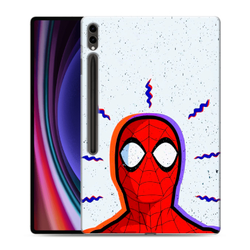 Силиконовый чехол на Samsung Galaxy Tab S9 Ultra с принтом Spiderman Человек паук