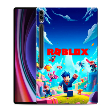 Силиконовый чехол на Samsung Galaxy Tab S9 Ultra с принтом Roblox Роблокс Силиконовый чехол на Samsung Galaxy Tab S9 Ultra с принтом Roblox Роблокс