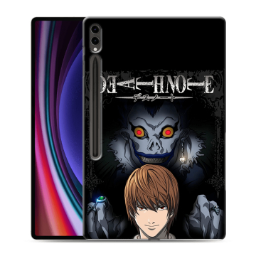 Силиконовый чехол на Samsung Galaxy Tab S9 Ultra с принтом Death note Тетрадь смерти
