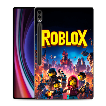 Силиконовый чехол на Samsung Galaxy Tab S9 Ultra с принтом Roblox Роблокс Силиконовый чехол на Samsung Galaxy Tab S9 Ultra с принтом Roblox Роблокс