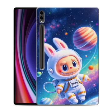 Силиконовый чехол на Samsung Galaxy Tab S9 Ultra с принтом Labubu Лабубу Силиконовый чехол на Samsung Galaxy Tab S9 Ultra с принтом Labubu Лабубу