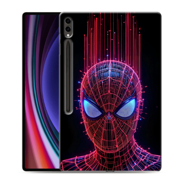 Силиконовый чехол на Samsung Galaxy Tab S9 Ultra с принтом Spiderman Человек паук Силиконовый чехол на Samsung Galaxy Tab S9 Ultra с принтом Spiderman Человек паук