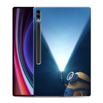 Силиконовый чехол на Samsung Galaxy Tab S9 Ultra с принтом Миньоны Силиконовый чехол на Samsung Galaxy Tab S9 Ultra с принтом Миньоны