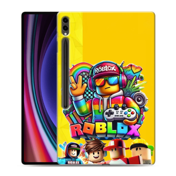Силиконовый чехол на Samsung Galaxy Tab S9 Ultra с принтом Roblox Роблокс Силиконовый чехол на Samsung Galaxy Tab S9 Ultra с принтом Roblox Роблокс
