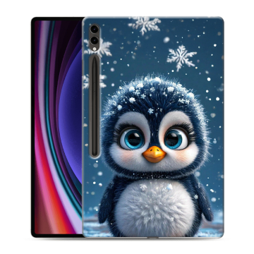 Силиконовый чехол на Samsung Galaxy Tab S9 Ultra с принтом Новый год