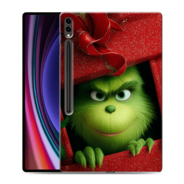 Силиконовый чехол на Samsung Galaxy Tab S9 Ultra с принтом Новый год