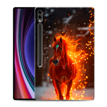 Силиконовый чехол на Samsung Galaxy Tab S9 Ultra с принтом Новый год Силиконовый чехол на Samsung Galaxy Tab S9 Ultra с принтом Новый год