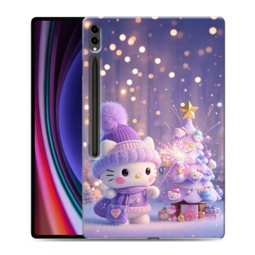 Силиконовый чехол на Samsung Galaxy Tab S9 Ultra с принтом Новый год Силиконовый чехол на Samsung Galaxy Tab S9 Ultra с принтом Новый год