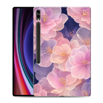 Силиконовый чехол на Samsung Galaxy Tab S9 Ultra с принтом женский