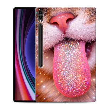 Силиконовый чехол на Samsung Galaxy Tab S9 Ultra с принтом для девочек Силиконовый чехол на Samsung Galaxy Tab S9 Ultra с принтом для девочек