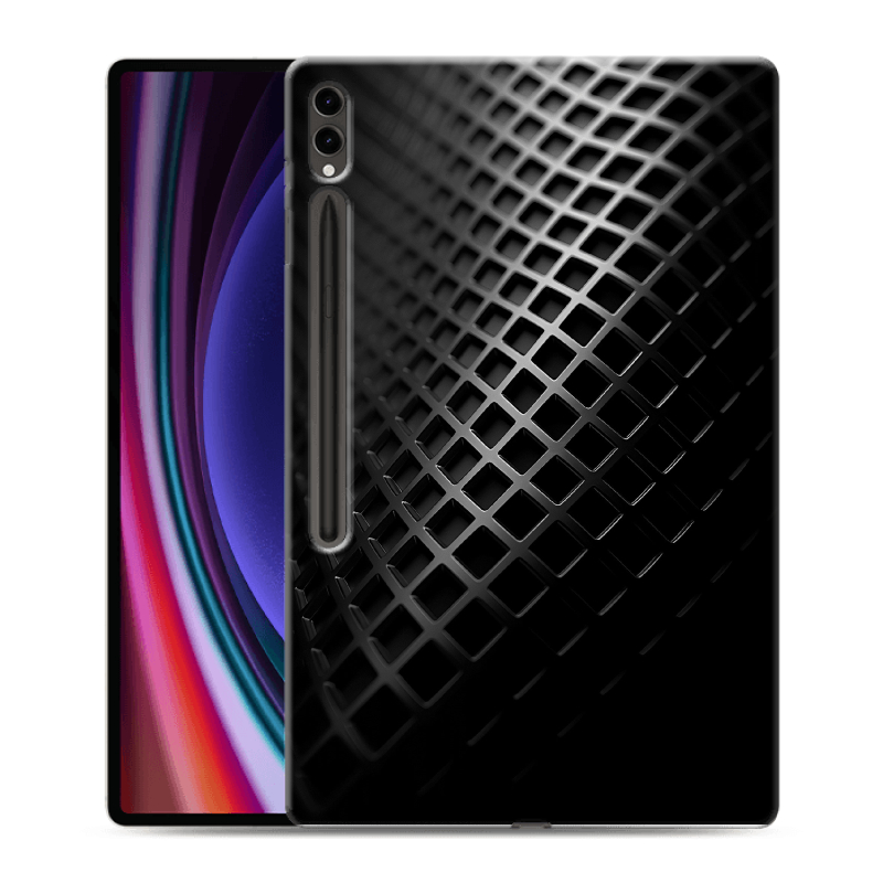Силиконовый чехол на Samsung Galaxy Tab S9 Ultra с принтом Текстура металла Силиконовый чехол на Samsung Galaxy Tab S9 Ultra с принтом Текстура металла