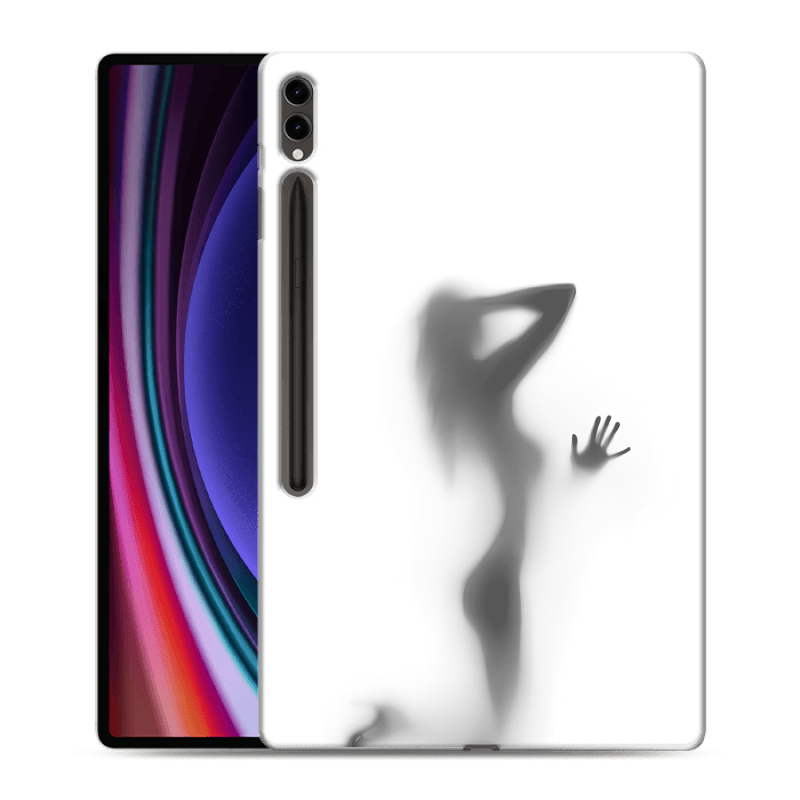 Силиконовый чехол на Samsung Galaxy Tab S9 Ultra с принтом Силуэт Силиконовый чехол на Samsung Galaxy Tab S9 Ultra с принтом Силуэт