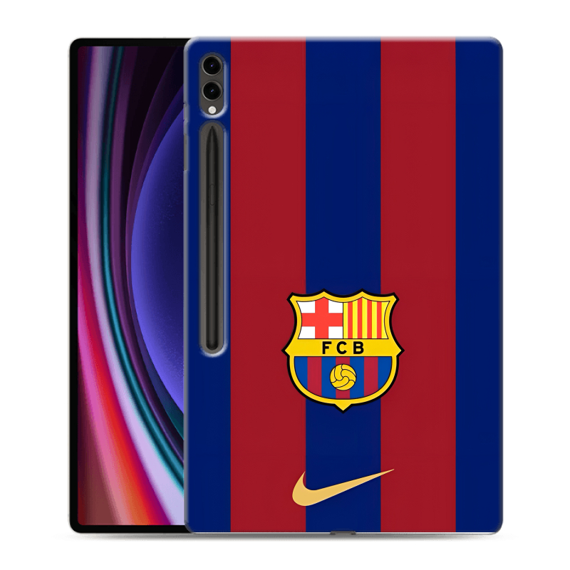 Силиконовый чехол на Samsung Galaxy Tab S9 Ultra с принтом Барселона Barcelona Силиконовый чехол на Samsung Galaxy Tab S9 Ultra с принтом Барселона Barcelona