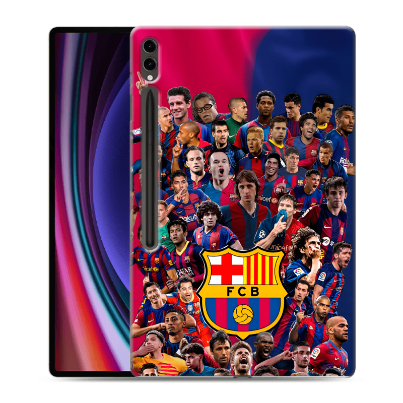 Силиконовый чехол на Samsung Galaxy Tab S9 Ultra с принтом Барселона Barcelona Силиконовый чехол на Samsung Galaxy Tab S9 Ultra с принтом Барселона Barcelona