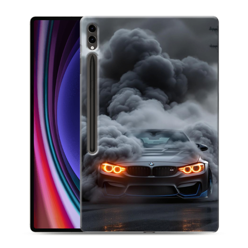 Силиконовый чехол на Samsung Galaxy Tab S9 Ultra с принтом BMW БМВ Силиконовый чехол на Samsung Galaxy Tab S9 Ultra с принтом BMW БМВ