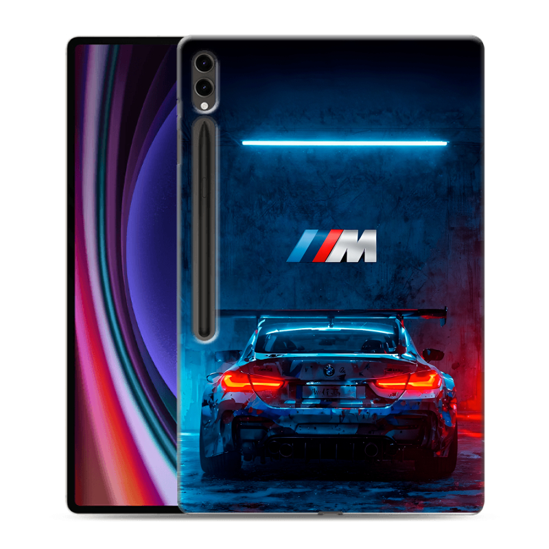 Силиконовый чехол на Samsung Galaxy Tab S9 Ultra с принтом BMW БМВ Силиконовый чехол на Samsung Galaxy Tab S9 Ultra с принтом BMW БМВ
