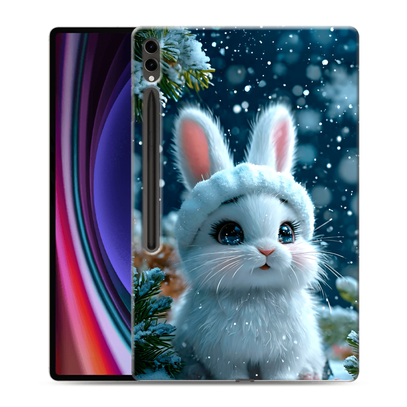 Силиконовый чехол на Samsung Galaxy Tab S9 Ultra с принтом Новый год Силиконовый чехол на Samsung Galaxy Tab S9 Ultra с принтом Новый год