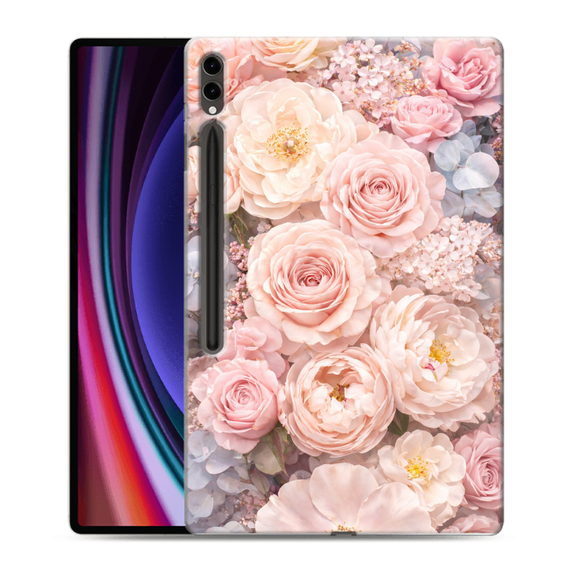 Силиконовый чехол на Samsung Galaxy Tab S9 Ultra с принтом женский Силиконовый чехол на Samsung Galaxy Tab S9 Ultra с принтом женский