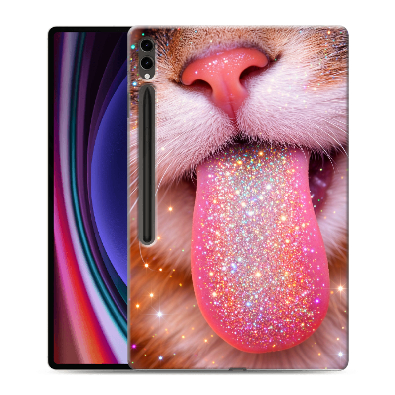 Силиконовый чехол на Samsung Galaxy Tab S9 Ultra с принтом для девочек Силиконовый чехол на Samsung Galaxy Tab S9 Ultra с принтом для девочек