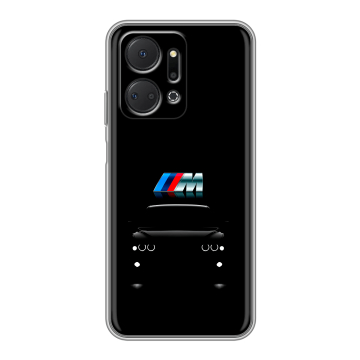 Силиконовый чехол на Huawei Honor X7a Plus с принтом БМВ BMW