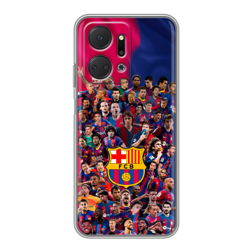 Силиконовый чехол на Huawei Honor X7a Plus с принтом Барселона Barcelona Силиконовый чехол на Huawei Honor X7a Plus с принтом Барселона Barcelona