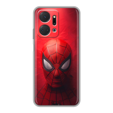 Силиконовый чехол на Huawei Honor X7a Plus с принтом Spiderman Человек паук