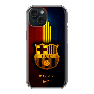 Силиконовый чехол на Iphone 15 с принтом Барселона Barcelona Силиконовый чехол на Iphone 15 с принтом Барселона Barcelona