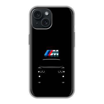Силиконовый чехол на Iphone 15 с принтом БМВ BMW Силиконовый чехол на Iphone 15 с принтом БМВ BMW