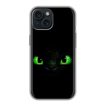 Силиконовый чехол на Iphone 15 с принтом Как приручить дракона Силиконовый чехол на Iphone 15 с принтом Как приручить дракона
