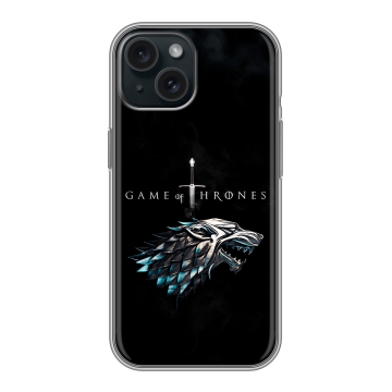 Силиконовый чехол на Iphone 15 с принтом Игра Престолов Game Thrones Силиконовый чехол на Iphone 15 с принтом Игра Престолов Game Thrones