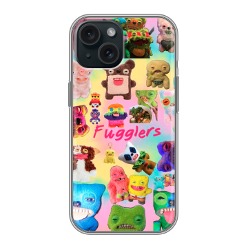 Силиконовый чехол на Iphone 15 с принтом Флагер Fuggler