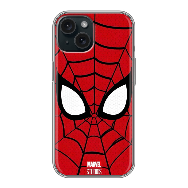 Силиконовый чехол на Iphone 15 с принтом человек паук spiderman Силиконовый чехол на Iphone 15 с принтом человек паук spiderman