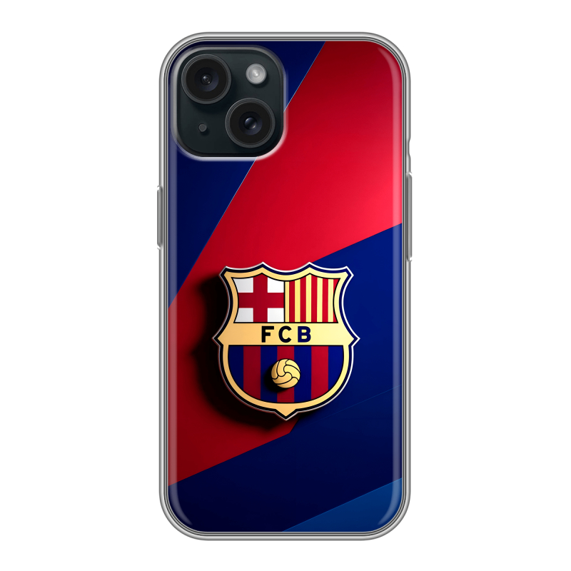 Силиконовый чехол на Iphone 15 с принтом Барселона Barcelona Силиконовый чехол на Iphone 15 с принтом Барселона Barcelona