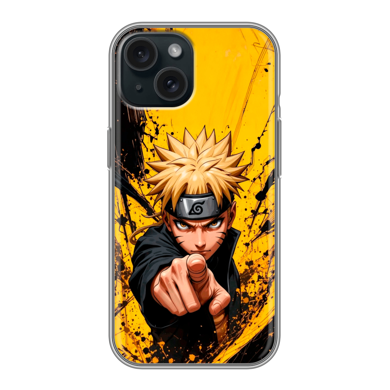 Силиконовый чехол на Iphone 15 с принтом Naruto Наруто Силиконовый чехол на Iphone 15 с принтом Naruto Наруто