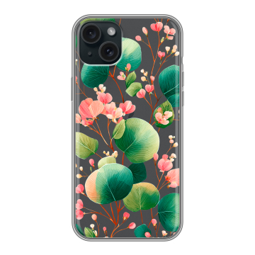Силиконовый чехол на Iphone 15 Plus с принтом женский Силиконовый чехол на Iphone 15 Plus с принтом женский