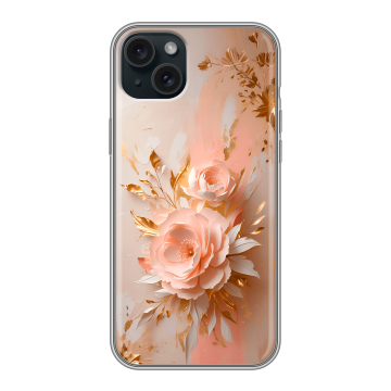 Силиконовый чехол на Iphone 15 Plus с принтом женский Силиконовый чехол на Iphone 15 Plus с принтом женский