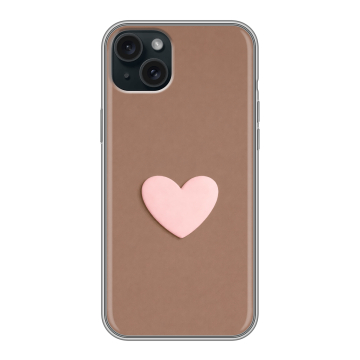 Силиконовый чехол на Iphone 15 Plus с принтом женский