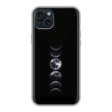 Силиконовый чехол на Iphone 15 Plus с принтом женский