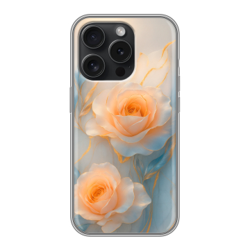 Силиконовый чехол на Iphone 15 Pro с принтом Женский